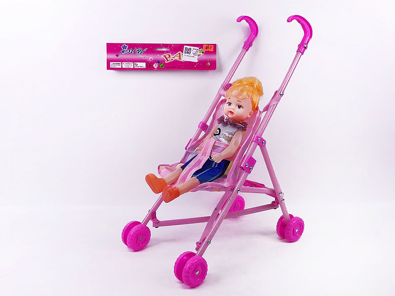 12inch Empty Body Doll & Go-Cart toys