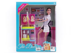 11inch Solid Body Doll Set toys