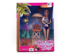 11inch Solid Body Doll Set toys