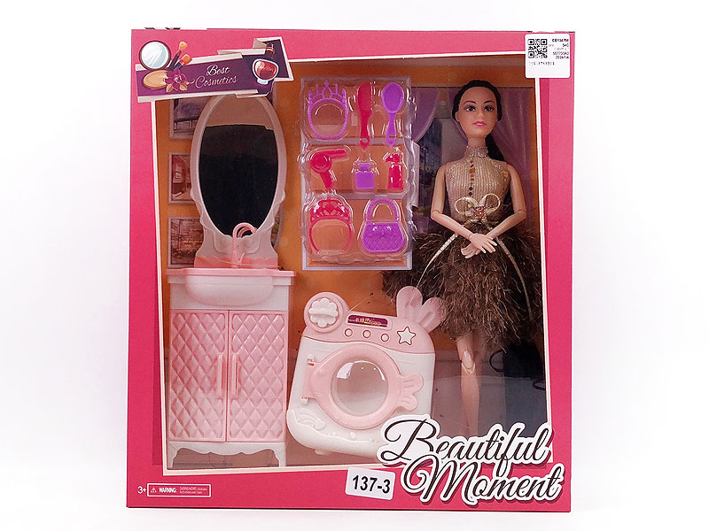 11inch Solid Body Doll Set toys