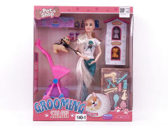 11inch Solid Body Doll Set toys