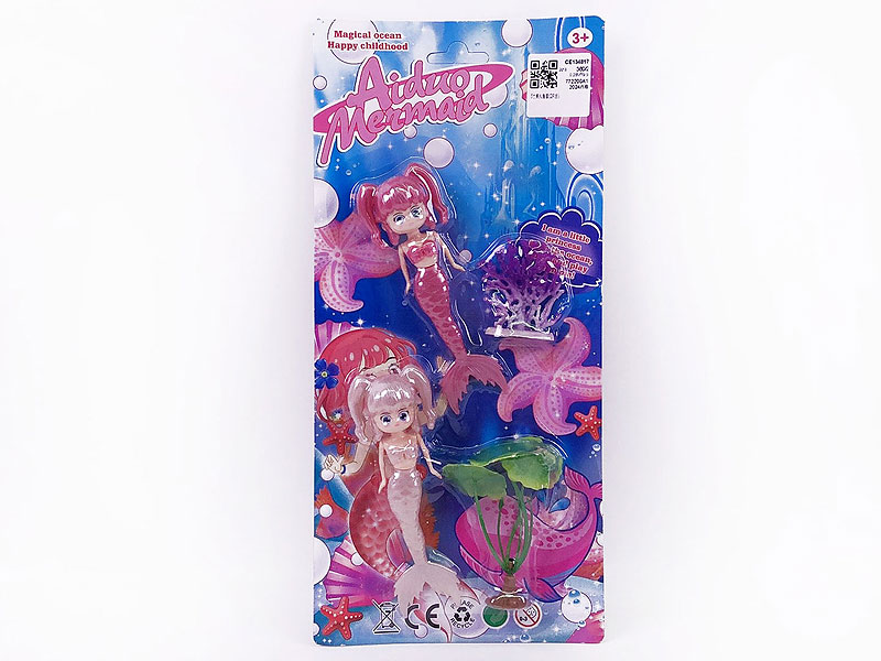 5inch Mermaid Set(2in1) toys