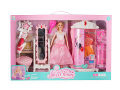 Solid Body Doll Set(2C) toys