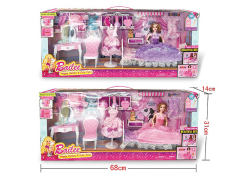 11.5inch Solid Body Doll Set(2S) toys