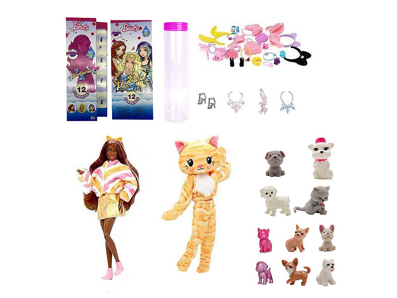 11.5inch Solid Body Doll Set toys