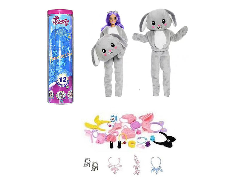 11.5inch Solid Body Doll Set toys