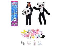 11.5inch Solid Body Doll Set toys