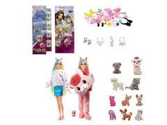 11.5inch Solid Body Doll Set toys