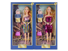 11.5inch Solid Body Doll Set(2S) toys