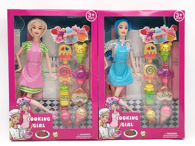 11.5inch Solid Body Doll Set(2S) toys