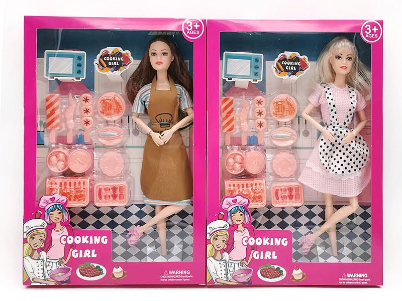 11.5inch Solid Body Doll Set(2S) toys