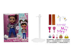 10inch Solid Body Doll Set toys