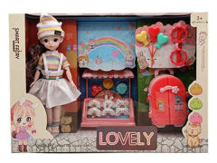 12inch Solid Body Doll Set toys