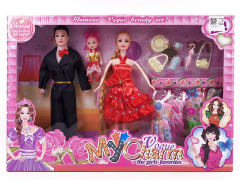 Doll Set(3in1) toys