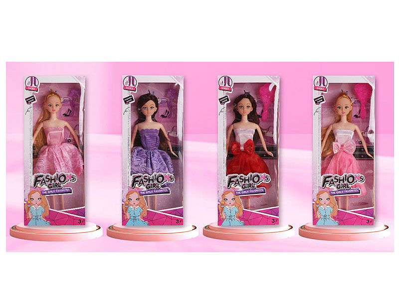 11.5inch Solid Body Doll Set(4S) toys