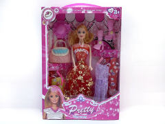 11inch Solid Body Doll Set toys