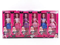 11.5inch Solid Body Doll(6in1) toys