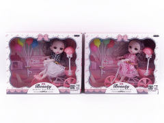 6inch Solid Body Doll Set toys