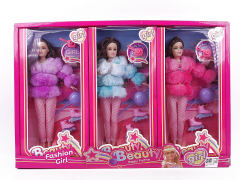 11inch Solid Body Doll Set(3in1) toys