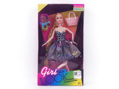 11.5inch Solid Body Doll Set(2S) toys