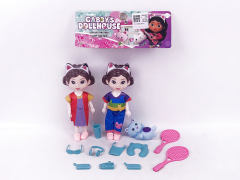 6.5inch Solid Body Doll Set(2in1) toys