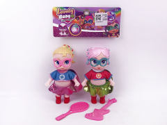 5inch Solid Body Doll Set(2in1) toys