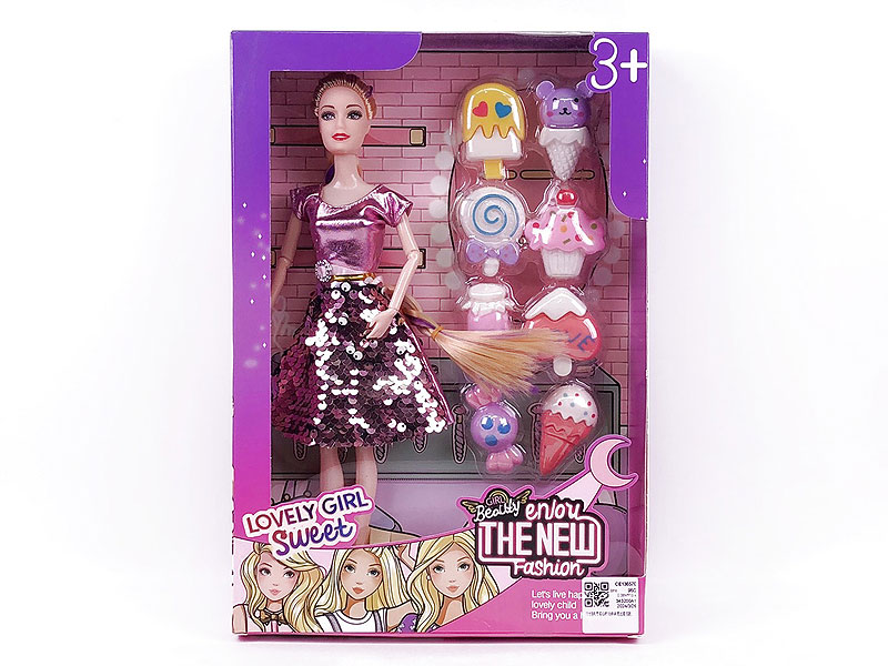 11inch Solid Body Doll Set(6S) toys