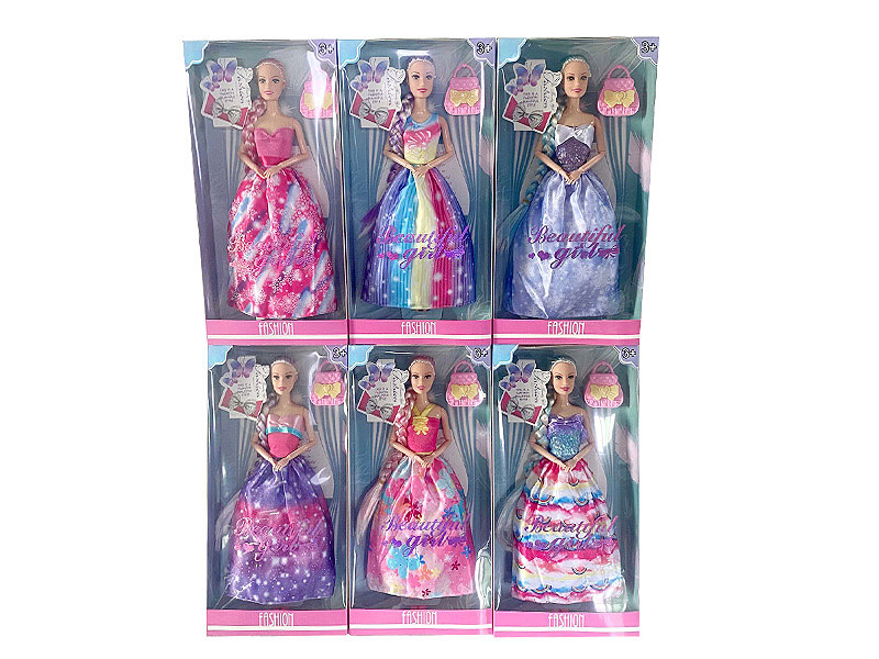 11.5inch Solid Body Doll Set(6S) toys