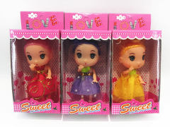 3inch Solid Body Doll toys