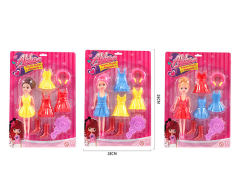 7inch Solid Body Doll Set(3S) toys