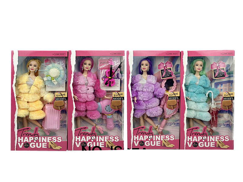 11.5inch Solid Body Doll Set(4S) toys