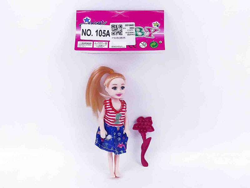 5inch Solid Body Doll(2in1) toys