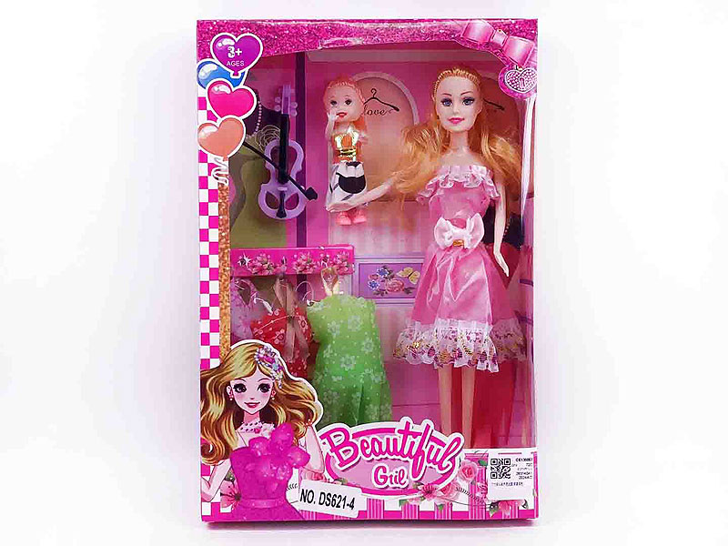 11inch Solid Body Doll Set toys