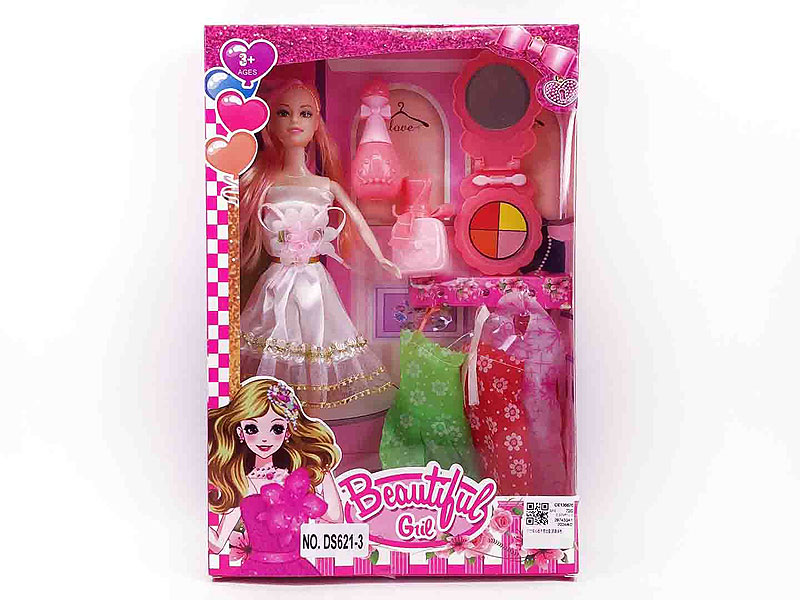 11inch Solid Body Doll Set toys