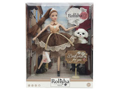 11.5inch Solid Body Doll Set toys