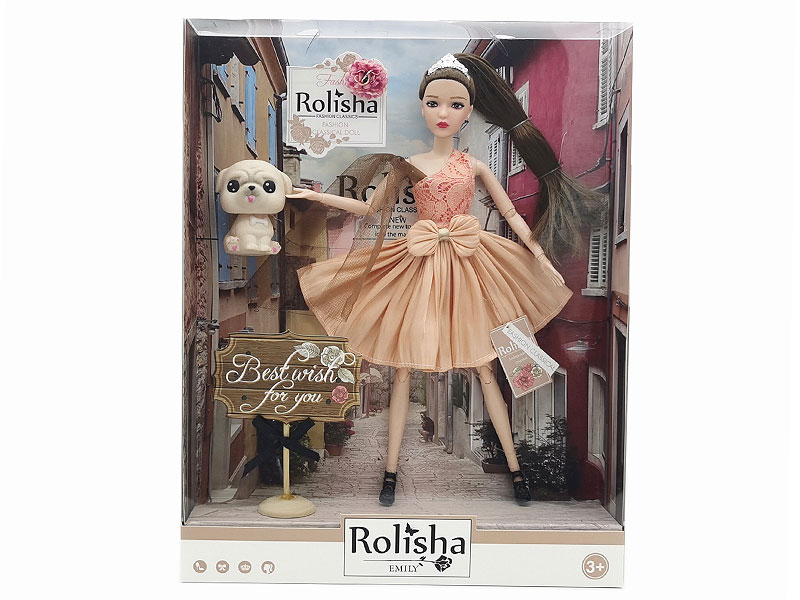 11.5inch Solid Body Doll Set toys