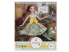 EMILY11.5寸实心12关节芭比套