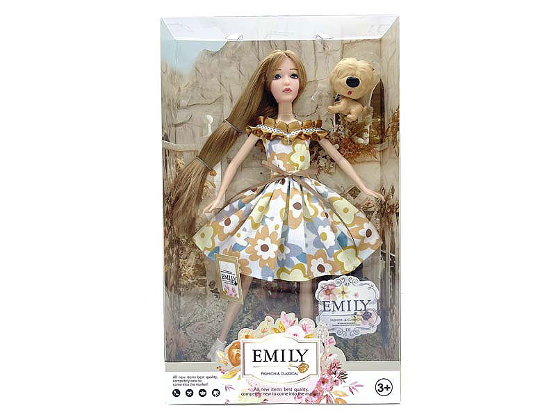 11.5inch Solid Body Doll Set toys