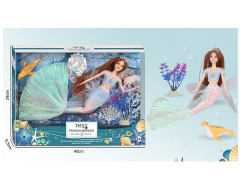 11.5inch Solid Body Mermaid Set