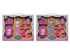 Solid Body Doll Set(2S2C) toys