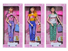 Solid Body Doll Set(3S3C) toys