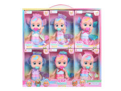 6inch Empty Body Cry Baby(6in1) toys