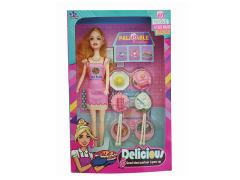 11.5inch Solid Body Doll Set toys