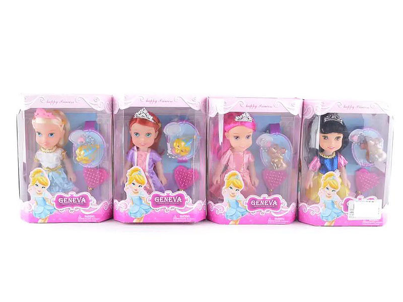 6inch Empty Body Doll Set(4S) toys