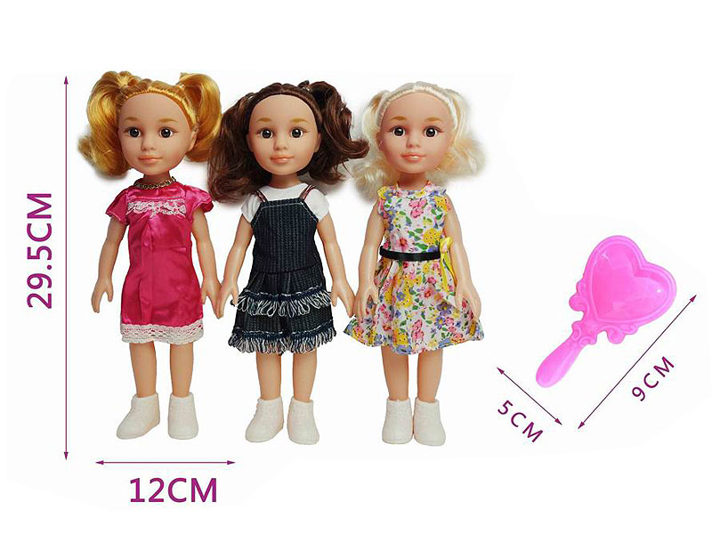 12inch Empty Body Doll Set(3S) toys