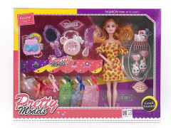 11inch Solid Body Doll Set toys