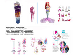 11.5inch Solid Body Color Changing Doll Set toys
