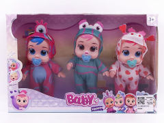 5inch Empty Body Cry Baby(3in1) toys