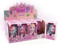 5inch Solid Body Cry Baby Set(12in1)