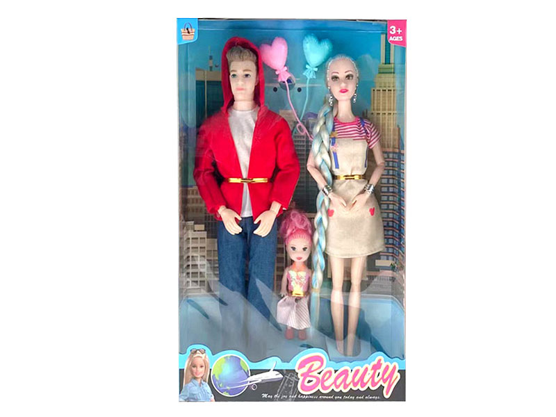 11.5inch Solid Body Doll Set(2in1) toys